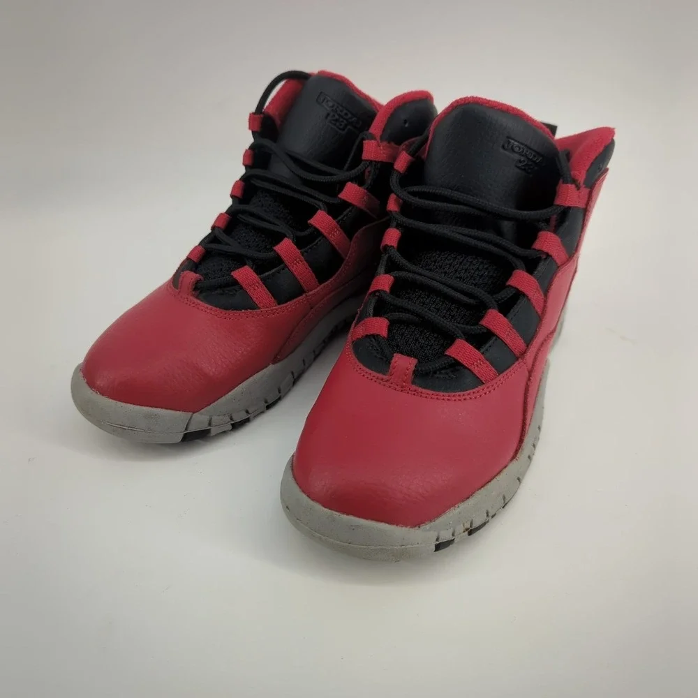 Nike Air Jordan 10 Retro BP Gym Red Black 310807-601 Youth Size 3Y‎ OG Box